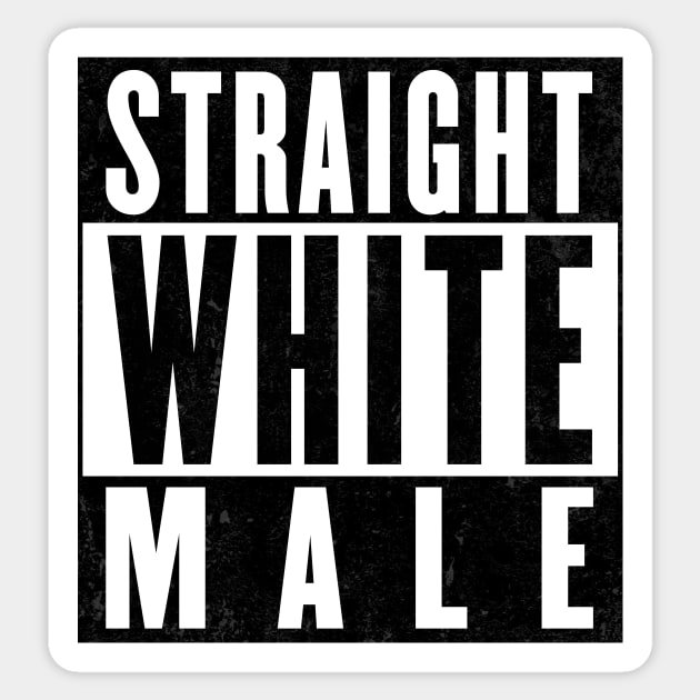 STRAIGHT WHITE MALE Sticker by DCMiller01